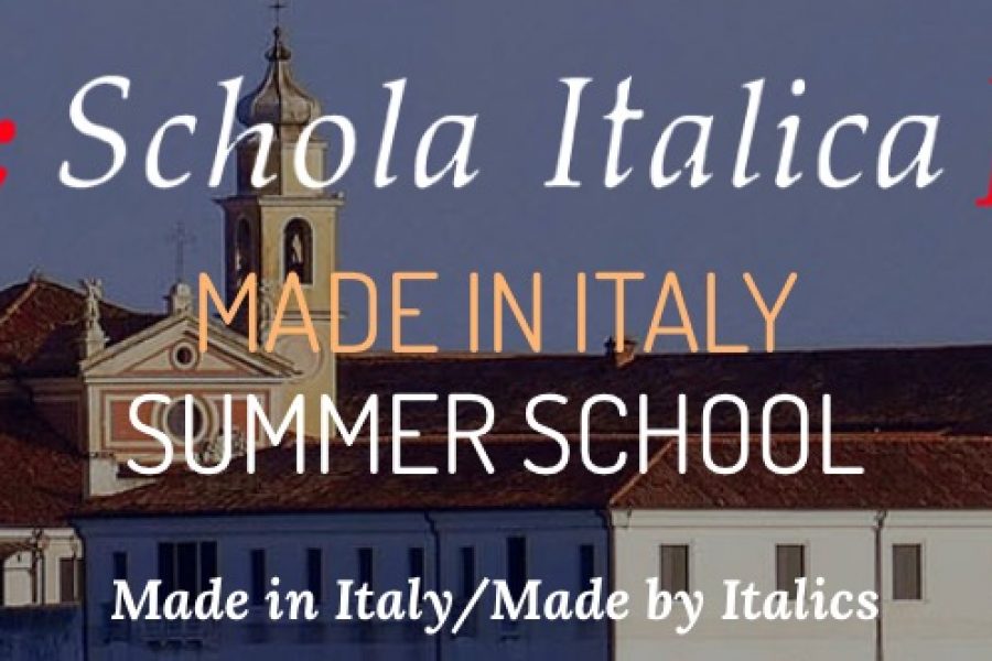 Nuova edizione della Summer School Made in Italy/Made by Italics