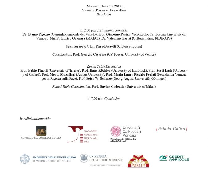 International Round Table “Global Civilizations, Identities and Violence”